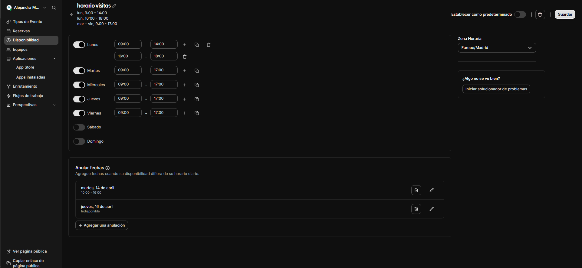 Bot&oacute;n guardar.